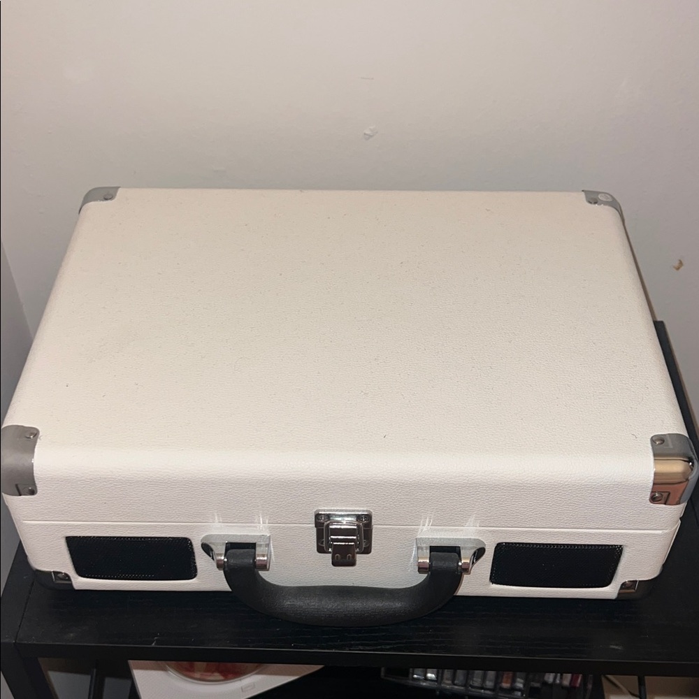 White Record Player